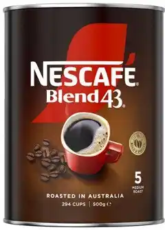 Coles Nescafé Blend 43 500g offer