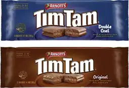 Coles Arnott's Tim Tam Biscuits 165g-200g offer