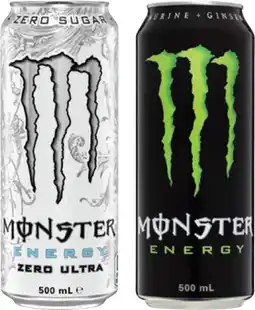 Coles Monster Energy Drink 500mL offer