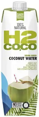 Coles H2 Coco Coconut Water 1 Litre offer