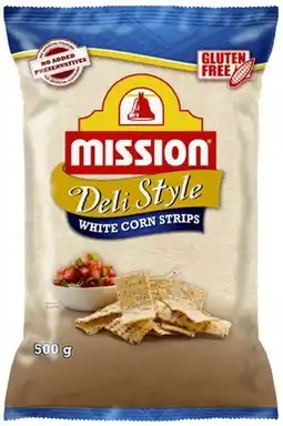 Coles Mission Corn Chips 500g offer