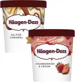 Coles Häagen-Dazs Ice Cream Tub 457mL offer