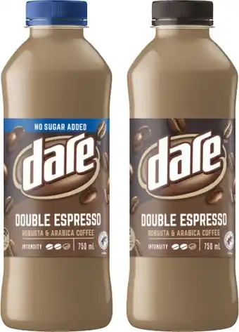 Coles Dare Flavoured Milk 750mL offer