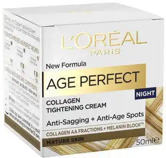 Coles L'Oréal Age Perfect Night Cream 50mL offer