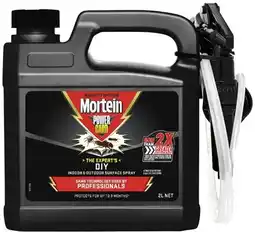 Coles Mortein PowerGard DIY Indoor & Outdoor Surface Spray 2 Litre offer