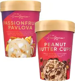 Coles The Sweetporium Co Ice Cream Tub 1 Litre offer