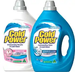 Coles Cold Power Laundry Liquid 2 Litre offer