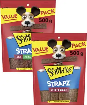 Coles Schmackos Dog Treat 500g offer