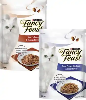 Coles Fancy Feast Dry Cat Food 450g offer