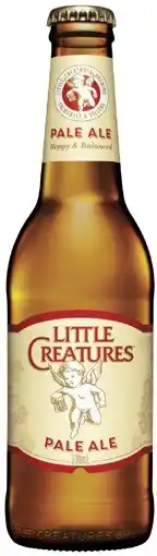 Coles Little Creatures Pale Ale Bottles 24x330mL offer