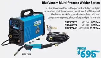 Blackwoods BlueVenom Multi-Process Welder Series offer