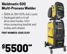 Blackwoods Weldmatic 500 Multi-Process Welder offer