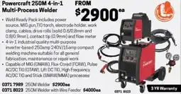 Blackwoods Powercraft 250M 4-in-1 Multi-Process Welder offer