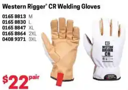 Blackwoods Western Rigger CR Welding Gloves offer