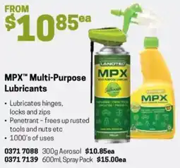 Blackwoods MPX Multi-Purpose Lubricants offer