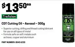 Blackwoods CDT Cutting Oil - Aerosol offer