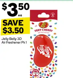 Woolworths Jelly belly 3d air freshener offer