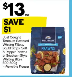 Woolworths Salt and pepper prawns offer