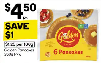 Woolworths Golden Pancakes offer