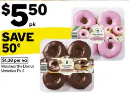 Woolworths Woolworths Donut Varieties offer