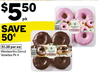 Woolworths Woolworths Donut Varieties offer