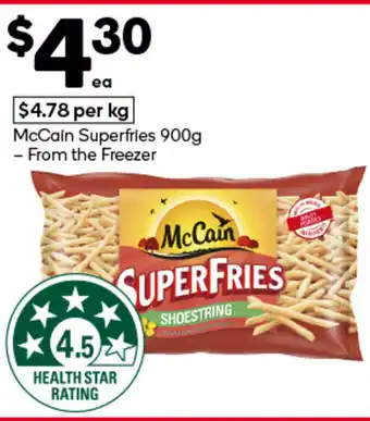 Woolworths McCain Superfries offer