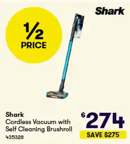 Woolworths Shark Cordless Vacuum with Self Cleaning Brushroll offer