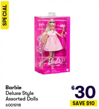 Woolworths Barbie Deluxe Style Assorted Dolls offer