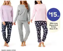 Woolworths Me Long Sleeve Knit PJ Set offer