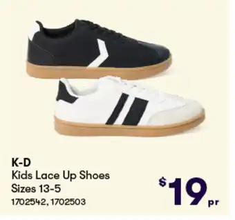 Woolworths Kids Lace Up Shoes offer