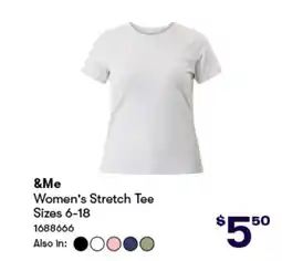 Woolworths Women's Stretch Tee offer