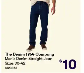 Woolworths The denim 1964 company men's denim straight jean offer