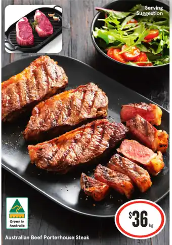 IGA Australian Beef Porterhouse Steak offer