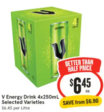 IGA V Energy Drink offer