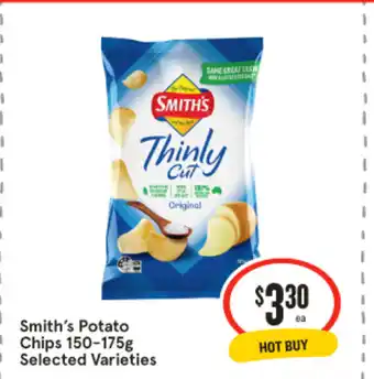 IGA Smith's Potato Chips offer