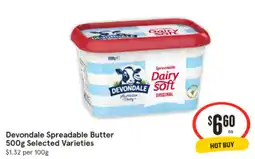 IGA Devondale spreadable butter offer