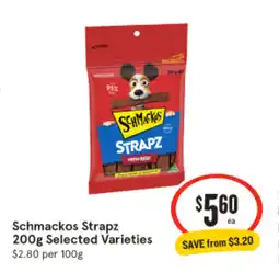 IGA Schmackos strapz offer