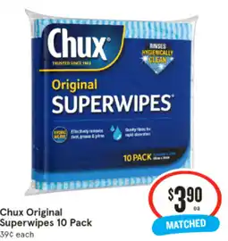 IGA Chux original superwipes offer