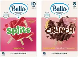 IGA Bulla Ice Cream or Frozen Yoghurt Sticks 8-14 Pack or Chupa Chups Minis 10 Pack Selected Varieties offer