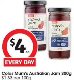 Coles Jam offer