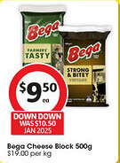 Coles Cheese block offer