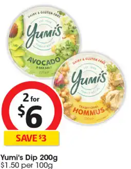 Coles Yumi's dip offer