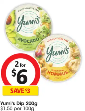 Coles Yumi's dip offer