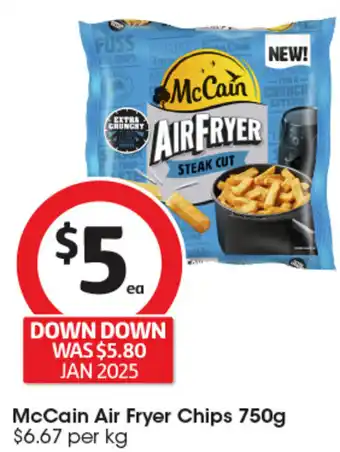 Coles Air Fryer Chips offer