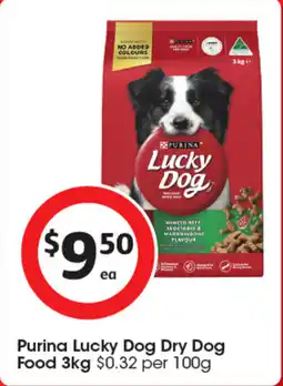 Coles Lucky dog dry dog foodLucky Dog offer