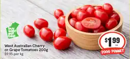 IGA Cherry or Grape Tomatoes offer