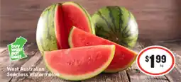 IGA Seedless watermelon offer