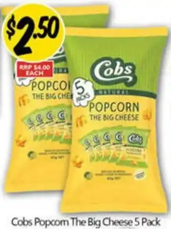 NQR Popcorn the big cheese offer