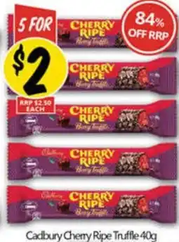 NQR Cherry ripe truffle offer