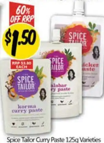 NQR Spice tailor curry paste offer